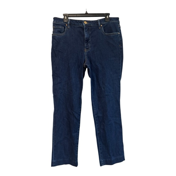 Kut from the Kloth Denim - KUT From The Kloth Reese High Rise Ankle Straight Jeans Blue Size 10